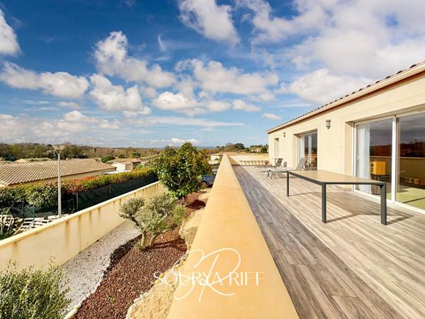 EN EXCLUSIVITE A CAZILHAC- MAISON PLAIN-PIED - CLIM-  JARDIN ARBORE