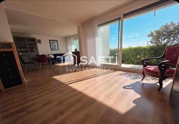 FACE MER: 47m2 2 terrasses Sud Ouest