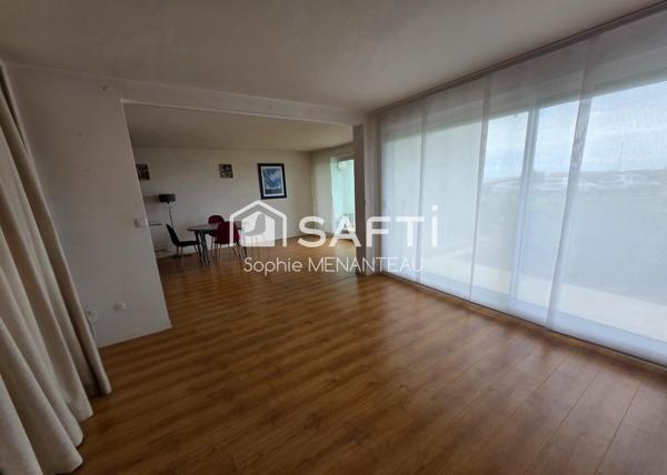FACE MER: 47m2 2 terrasses Sud Ouest