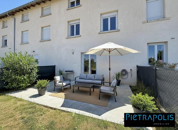 Maison mitoyenne 87 m² avec jardin