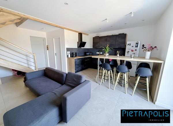 Maison mitoyenne 87 m² avec jardin