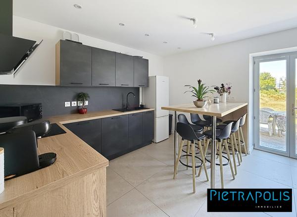 Maison mitoyenne 87 m² avec jardin