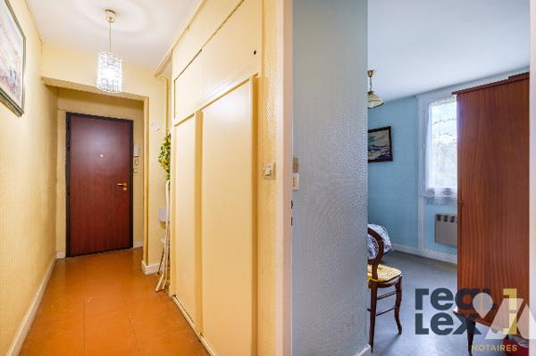 Lyon 5ème – T4 de 66,70m² au dernier étage avec balcon et vue panoramique