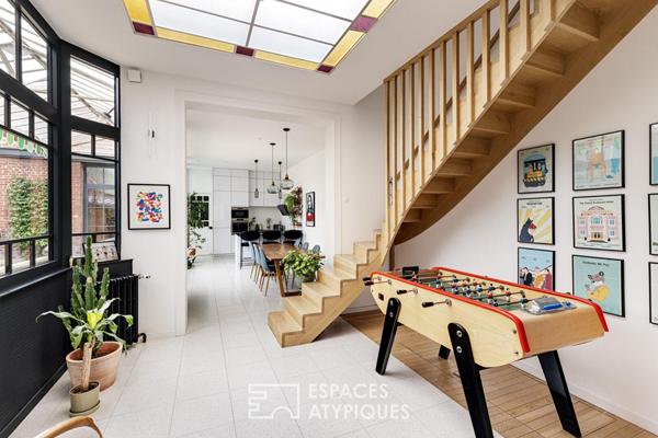 Maison de caractère et son atelier