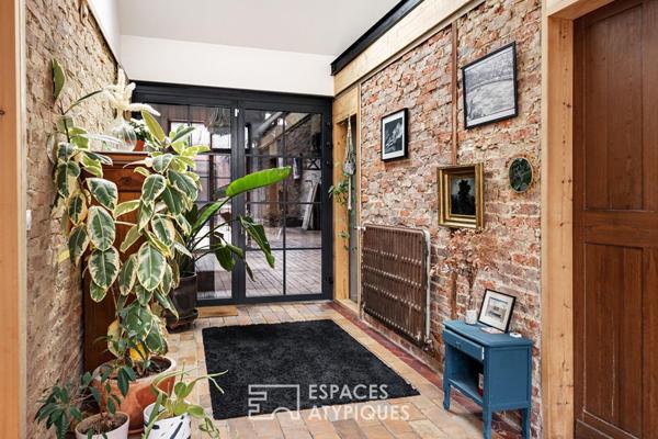 Maison de caractère et son atelier