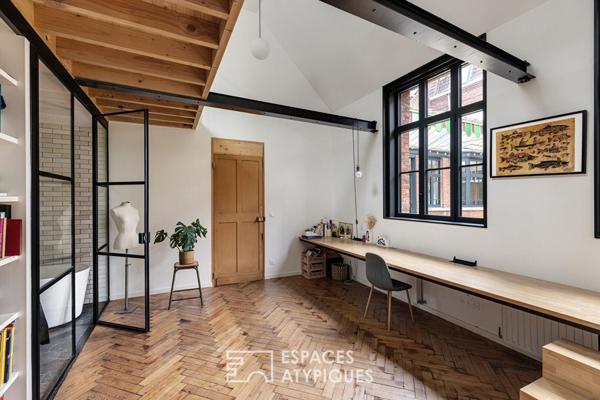 Maison de caractère et son atelier