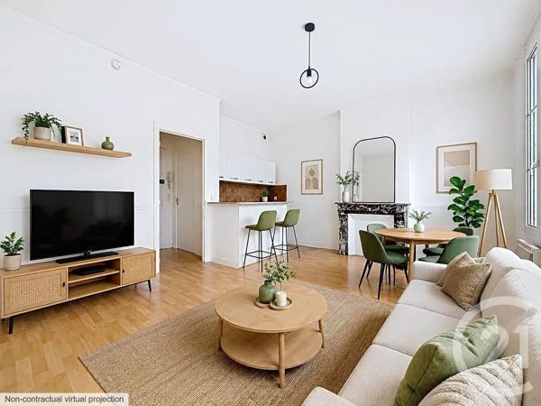 Appartement F2 à vendre  2 pièces - 44,83 m 2   REIMS  - 51