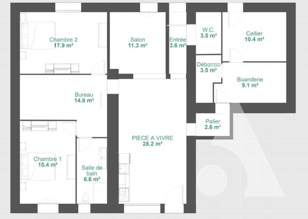 Appartement 4 pièces 121 m2