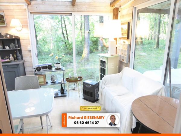 Chalet 45m² en camping à SAINT CHERON (91)