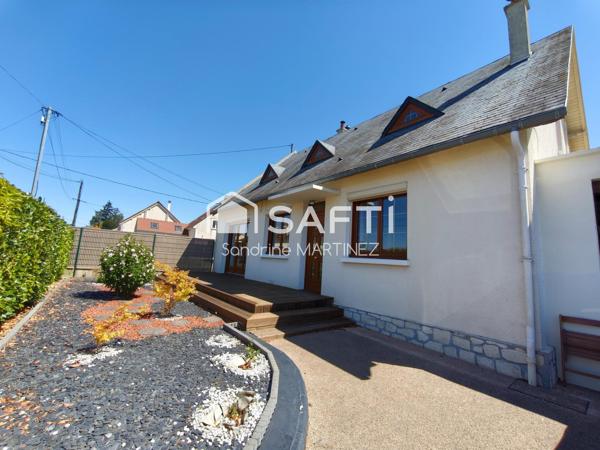 maison 143m2, 3 chambres, au centre d'Andeville
