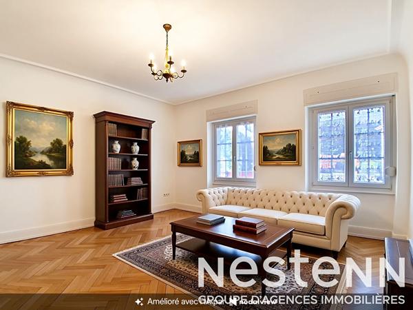 Strasbourg Orangerie , Appartement de caractère de 105 m²