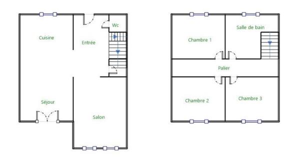 Maison
         5 pièces
        - 91 m² 140 000 € *
