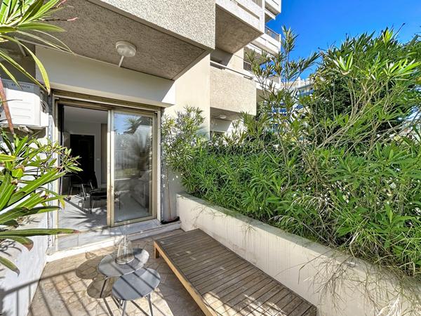 Le Cannet Grande Bretagne - Studio rénové en rez de jardin