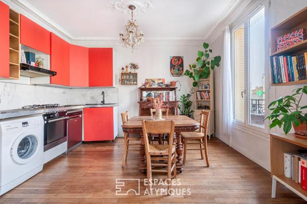 Appartement repensé par architecte