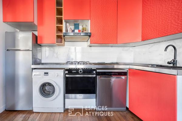 Appartement repensé par architecte