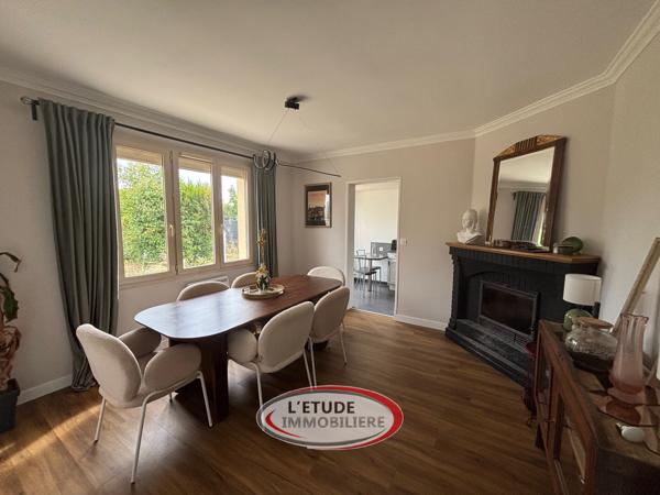 Dans le bourg de Carquefou, maison de plain-pied 2 chambres, faites tout à pied !