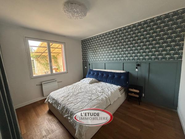 Dans le bourg de Carquefou, maison de plain-pied 2 chambres, faites tout à pied !
