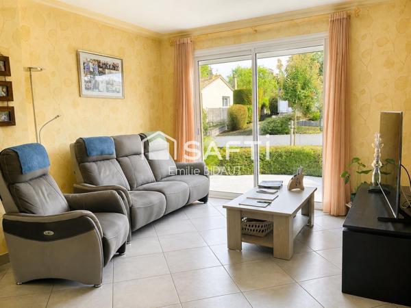 Maison 123 m² habitables, 4 chambres, centre-bourg