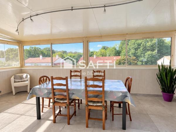 Maison 123 m² habitables, 4 chambres, centre-bourg