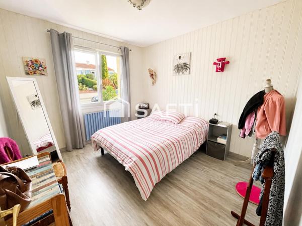 Maison 123 m² habitables, 4 chambres, centre-bourg