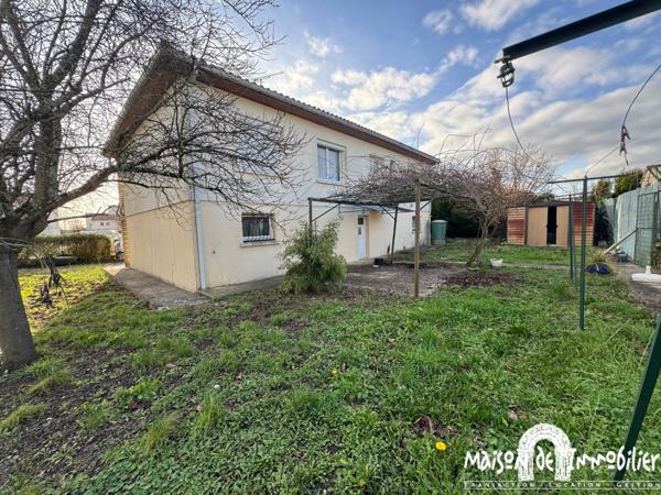 Vente Pavillon sur grand sous-sol - 5 pièces - 107m² - Jardin clos - CHATEAUBERNARD Centre