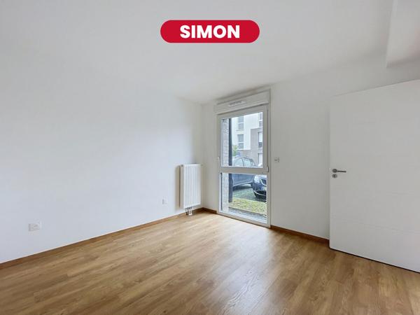 Simon - Appartement 2 pièces 47 m2 + parking - Mons en Baroeul