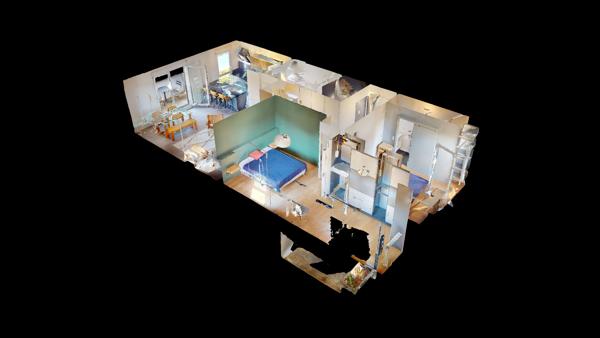 Appartement Meublé Ivry Sur Seine 3 pièces 78.65 m² avec 3 balcons