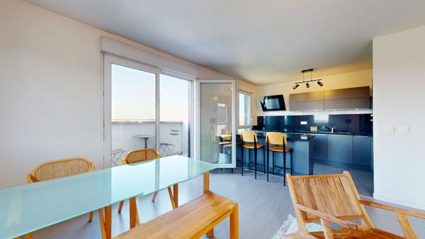 Appartement Meublé Ivry Sur Seine 3 pièces 78.65 m² avec 3 balcons