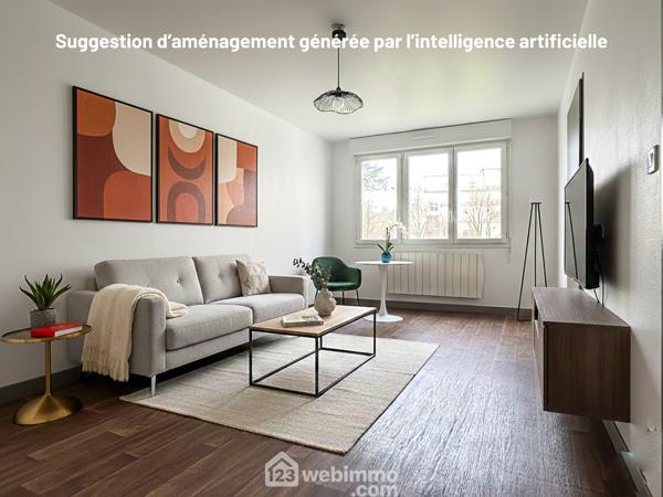 Appartement 46.65 m² à Nantes 44100