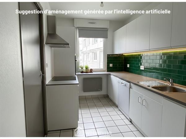 Appartement 46.65 m² à Nantes 44100