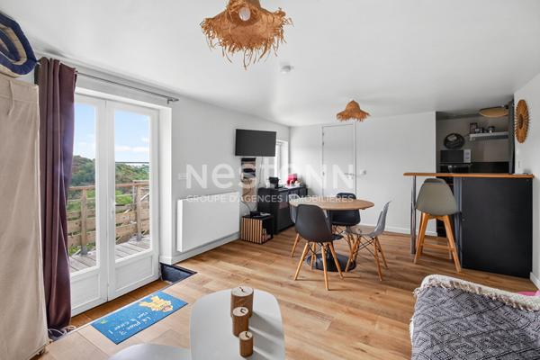 VENTE MAISON AVEC TERRAIN CONSTRUCTIBLE QUARTIER SAINT-MICHEL VUE PANORAMIQUE SUR LE LÉGUÉ ET LA MER