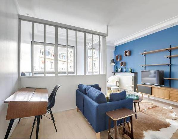 Paris 8eme - Courcelles/Hoche - 2 pièces - 36.56 m²