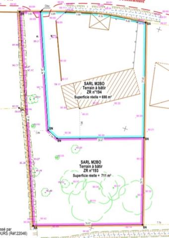 Magnifique terrain hors lotissement avec vue sur la nature