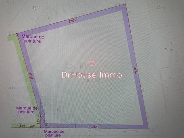 Terrain à vendre de 517 m²