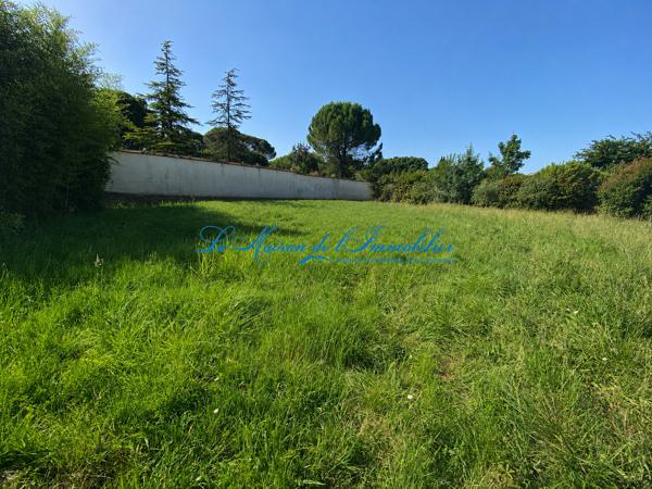 A 15 min de Sommieres, terrain à bâtir de 962 m²