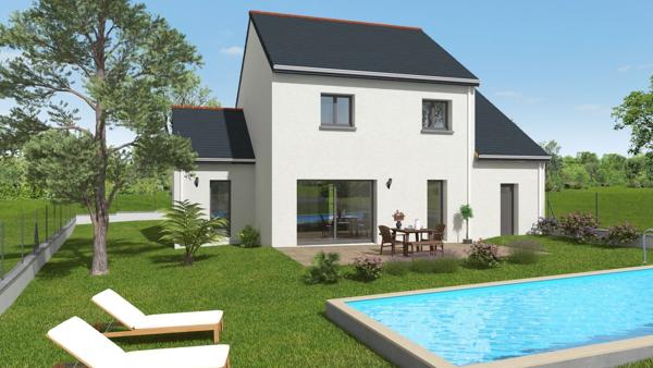 Terrain + Maison à vendre 5 pièces - 112 m²