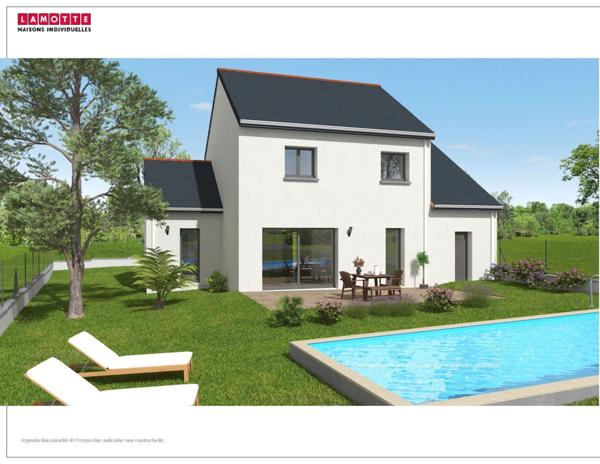 Terrain + Maison à vendre 5 pièces - 112 m²