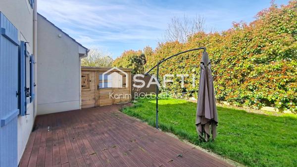 Maison de 3 chambres, Jardin sans vis-à-vis, Garage, Aucun travaux