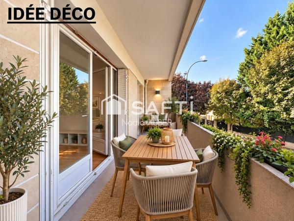 CHOISY-LE-ROI – 3 PIÈCES RÉNOVÉ – GRAND BALCON – TRAVERSANT & LUMINEUX