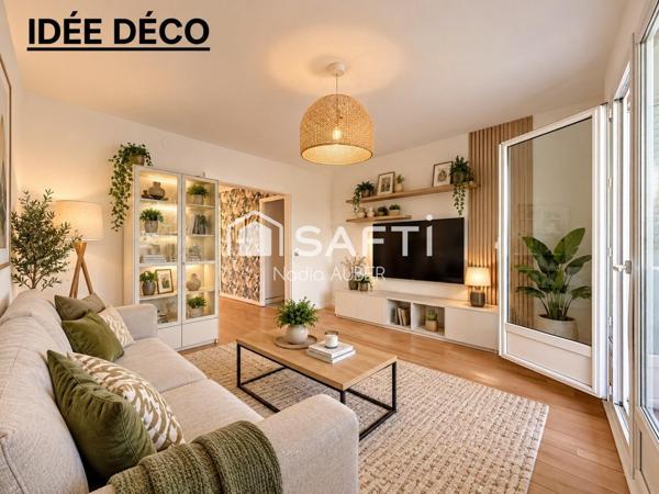 CHOISY-LE-ROI – 3 PIÈCES RÉNOVÉ – GRAND BALCON – TRAVERSANT & LUMINEUX