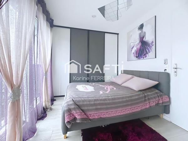 Maison familiale de 2016 – Suite parentale, salon parquet chaleureux & jardin avec terrasse