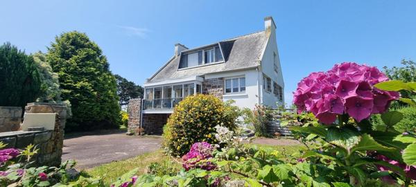 Maison de charme face à la baie de Morlaix.