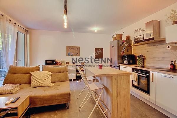 Appartement T2 dans résidence récente avec terrasse et jardin