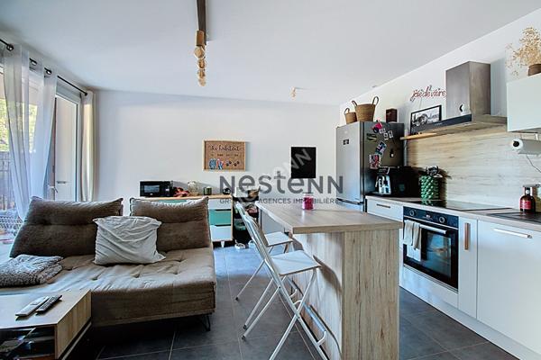 Appartement T2 dans résidence récente avec terrasse et jardin