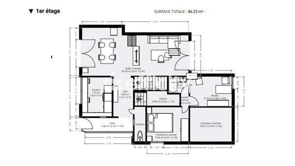 Maison 7 pièces - 160 m² Exclusivité