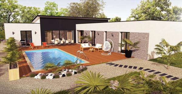 Terrain + Maison à vendre 5 pièces - 135 m²