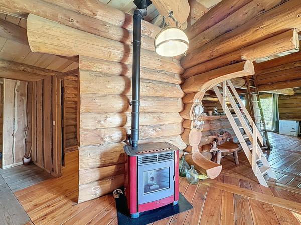 Maison en bois de 150m² avec vue sur la Charente