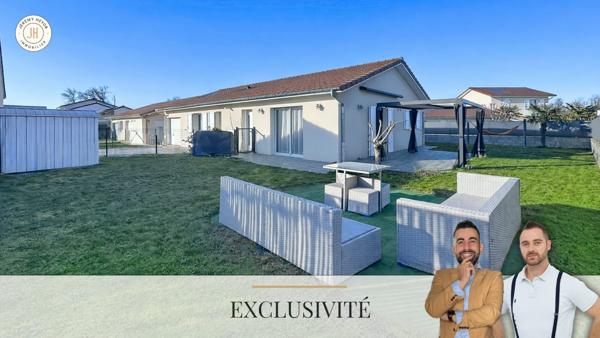À vendre - Maison plain-pied, 5 pièces située à Charvieu-Chavagneux (38230)