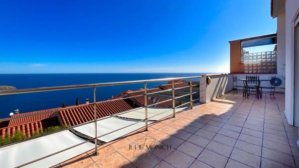 DUPLEX MEUBLE Vue mer panoramique ? Grande terrasse ? Côte Rocheuse