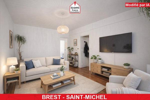 A VENDRE - APPARTEMENT - RUE DE LA REPUBLIQUE - T3 - 2 CHAMBRES - IDEALEMENT SITUE - 1ER ETAGE - CAVE.